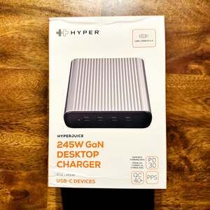 HYPER HyperJuice 245W Desktop Charging Station Max Charging Power USB Type-C